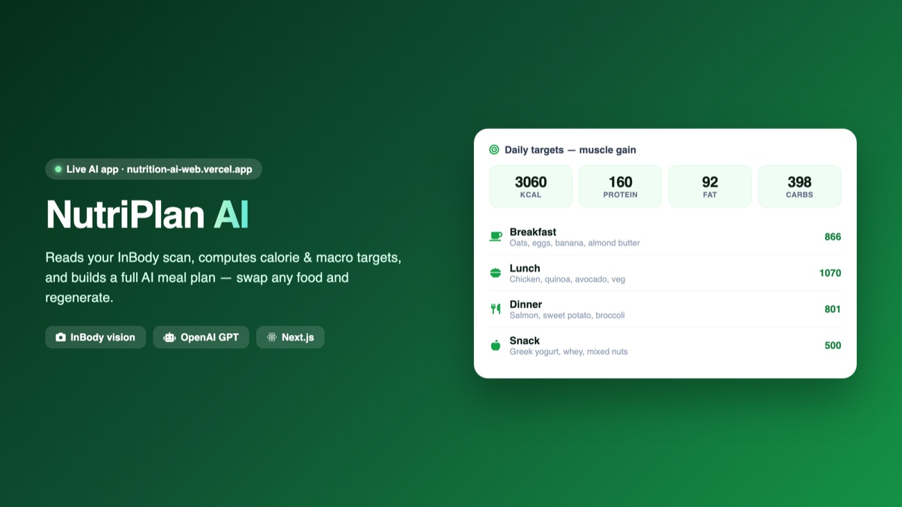 NutriPlan AI