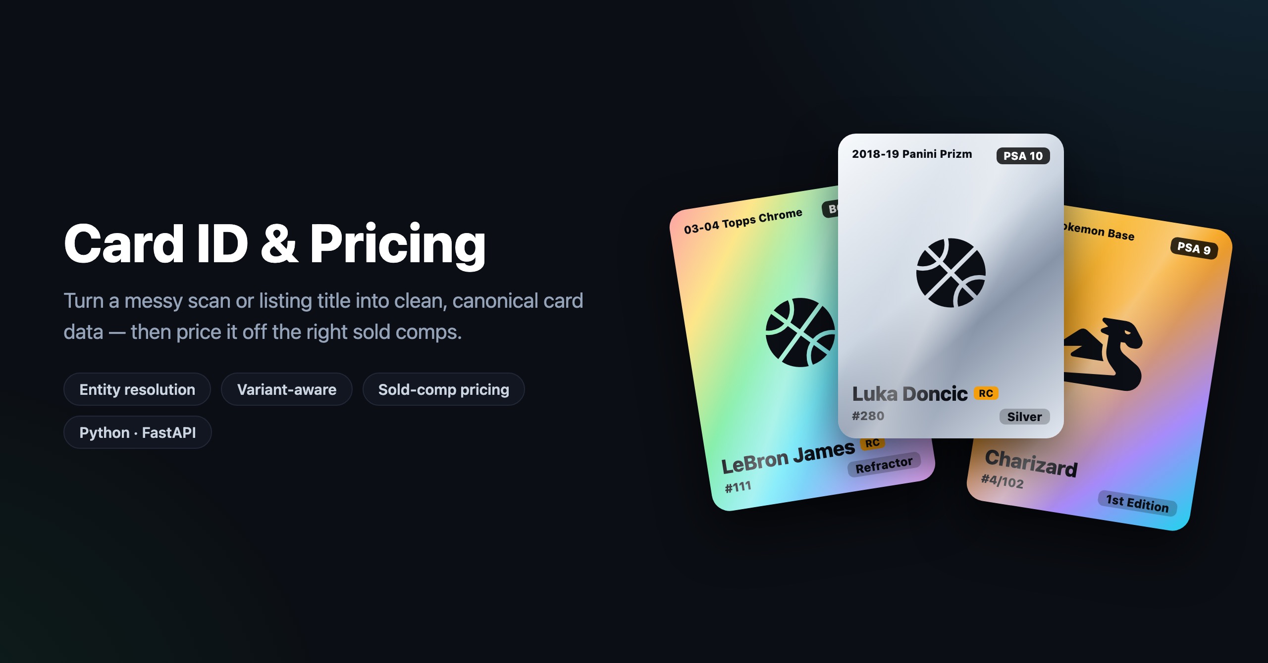Card ID & Pricing